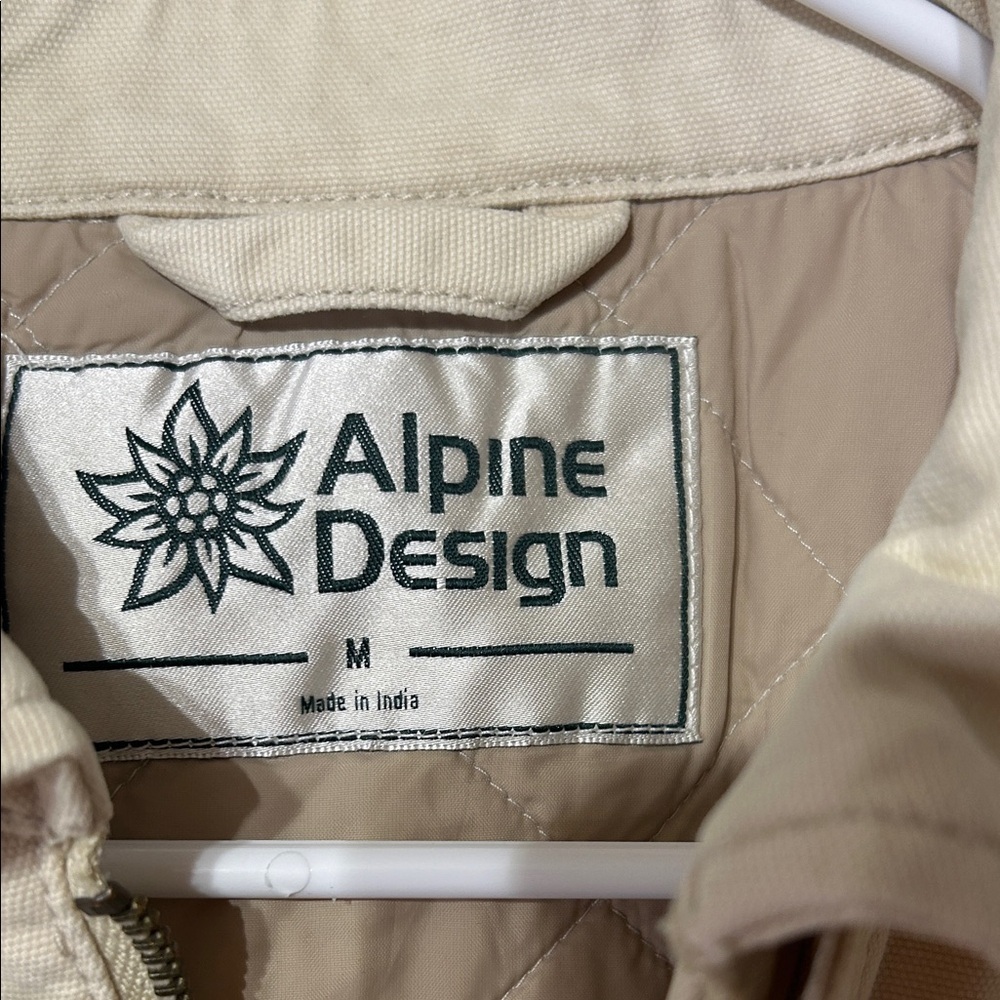 Alpine Design Cream Jean Jacket - Picture 4 of 6